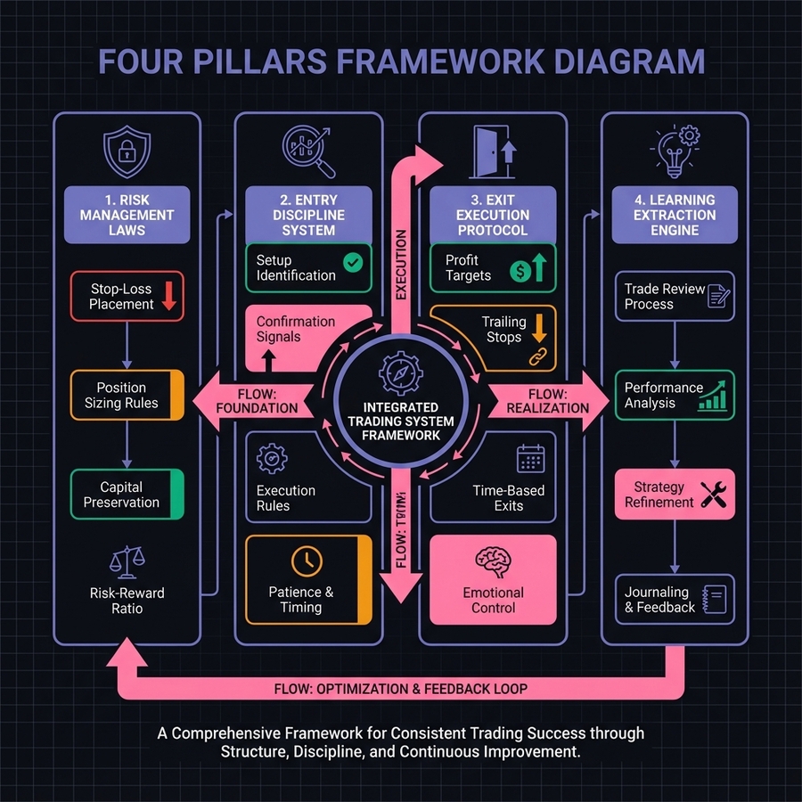 Four Pillars Framework Diagram