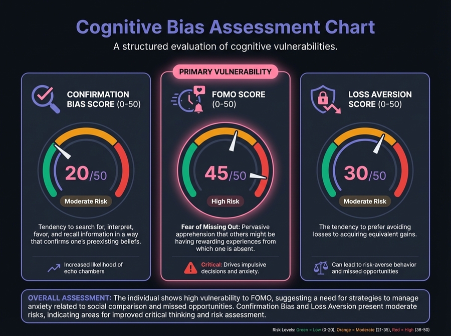 Cognitive Bias Assessment Chart