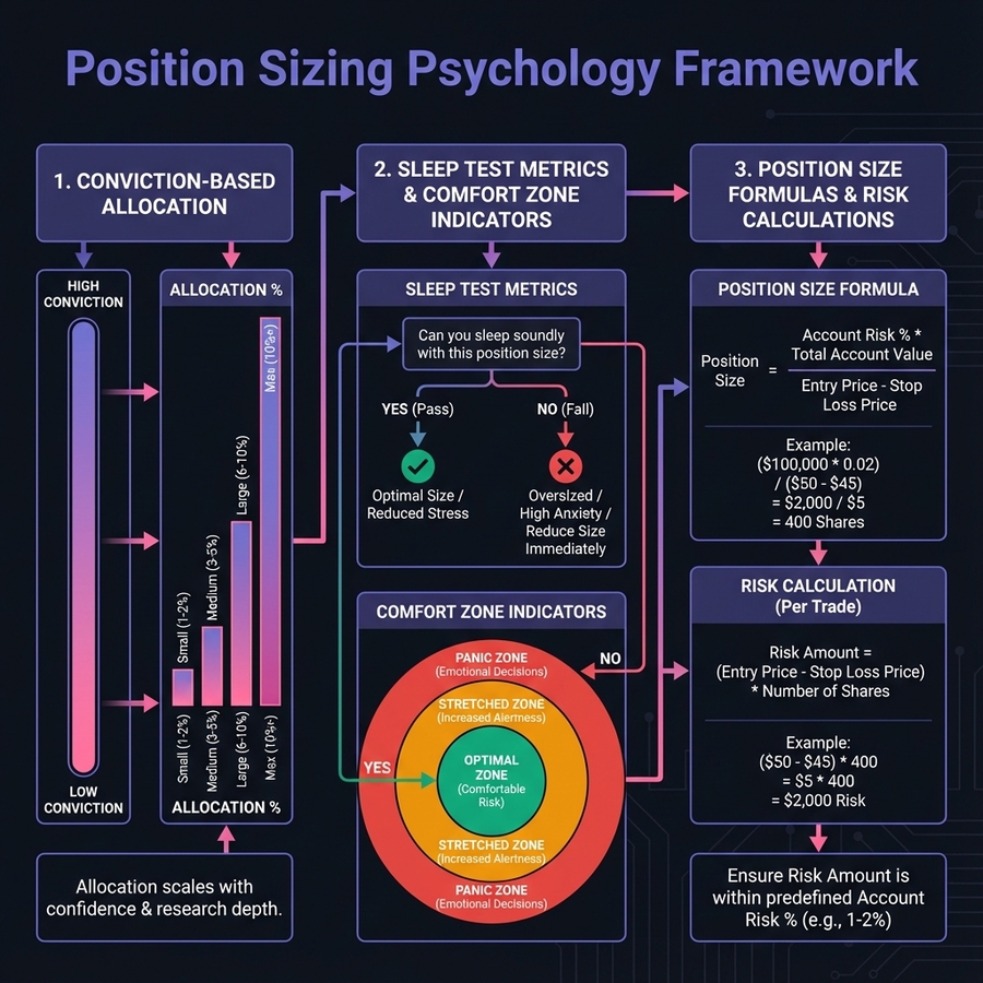 Position Sizing Psychology Framework
